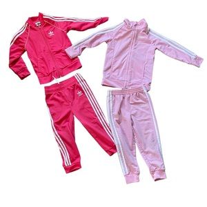 Adidas | Pink Track Suit Bundle